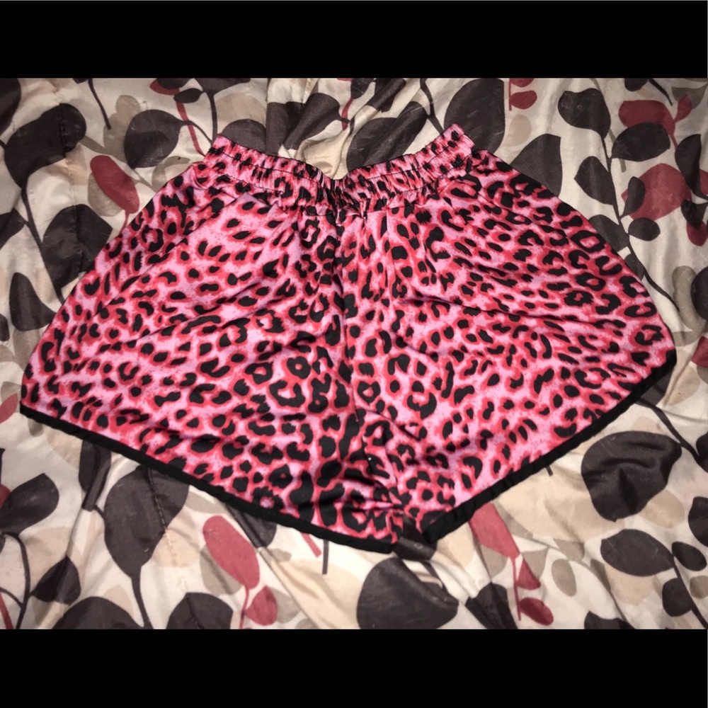 Cheetah sleep shorts